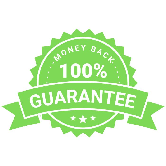 100 Money Back Guarantee